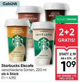 Maximarkt Starbucks Eiscafe Angebot