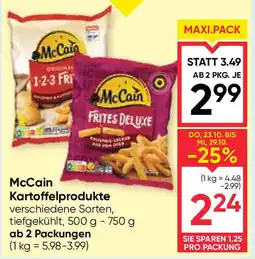 Maximarkt McCain Kartoffelprodukte Angebot