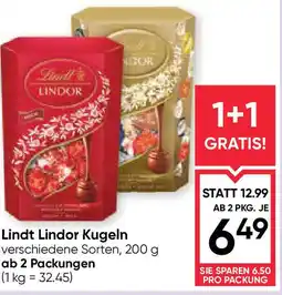Maximarkt Lindt Lindor Kugeln Angebot