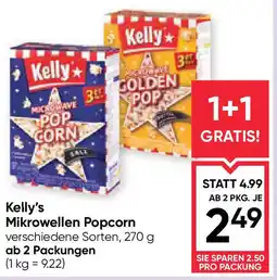 Maximarkt Kelly's Mikrowellen Popcorn Angebot