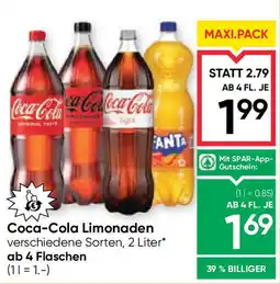 Maximarkt Coca-Cola Limonaden Angebot