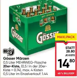 Maximarkt Gösser Märzen Angebot