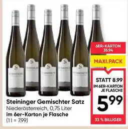 Maximarkt Steininger Gemischter Satz Angebot