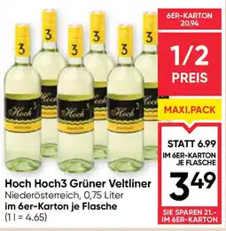 Maximarkt Hoch Hoch3 Grüner Veltliner Angebot