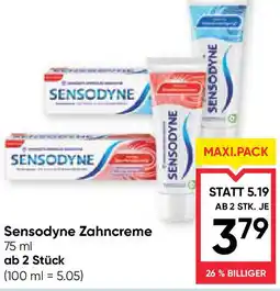 Maximarkt Sensodyne Zahncreme Angebot
