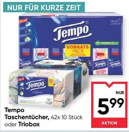 Maximarkt Tempo Taschentücher Angebot