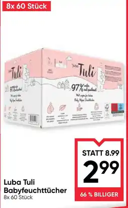 Maximarkt Luba Tuli Babyfeuchttücher Angebot