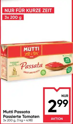 Maximarkt Mutti Passata Passierte Tomaten Angebot