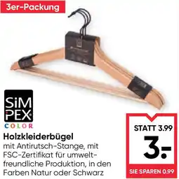 Maximarkt Holzkleiderbügel Angebot