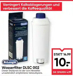 Maximarkt DeLonghi Wasserfilter DLSC 002 Angebot