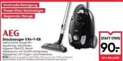 Maximarkt AEG Staubsauger VX4-1-EB Angebot