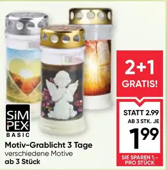 Maximarkt Motiv-Grablicht 3 Tage Angebot