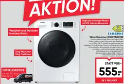 Maximarkt SAMSUNG Waschtrockner WD81TA049BE Angebot