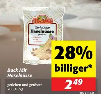 Nah&Frisch Back Mit Haselnüsse Angebot