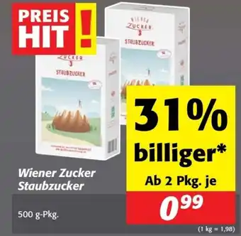 Nah&Frisch Wiener Zucker Staubzucker Angebot