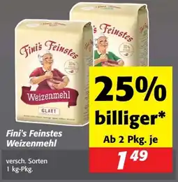 Nah&Frisch Fini's Feinstes Weizenmehl Angebot
