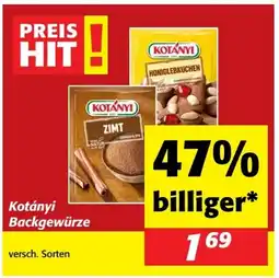 Nah&Frisch Kotányi Backgewürze Angebot