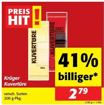 Nah&Frisch Krüger Kuvertüre Angebot