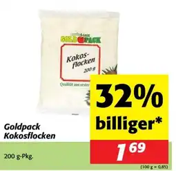 Nah&Frisch Goldpack Kokosflocken Angebot