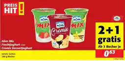 Nah&Frisch Nöm Mix Fruchtjoghurt oder Cremix Dessertjoghurt Angebot