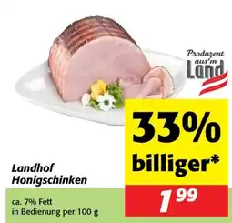 Nah&Frisch Landhof Honigschinken Angebot