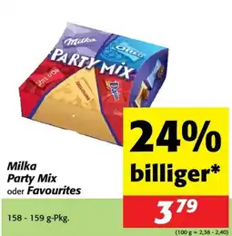 Nah&Frisch Milka Party Mix oder Favourites Angebot