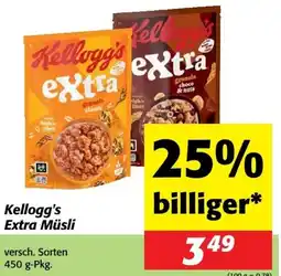 Nah&Frisch Kellogg's Extra Müsli Angebot