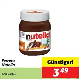 Nah&Frisch Ferrero Nutella Angebot