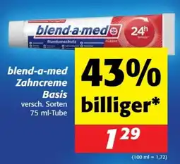 Nah&Frisch blend-a-med Zahncreme Basis Angebot
