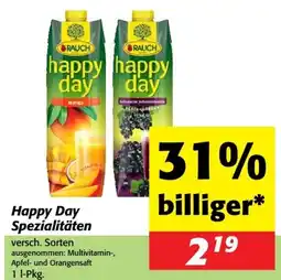 Nah&Frisch Happy Day Spezialitäten Angebot