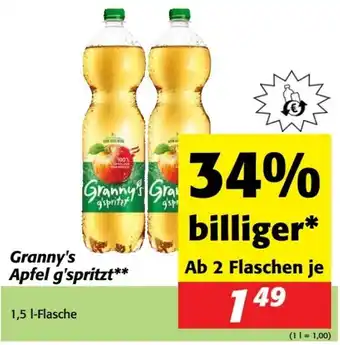 Nah&Frisch Granny's Apfel g'spritzt Angebot