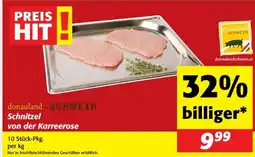 Nah&Frisch Schnitzel von der Karreerose Angebot