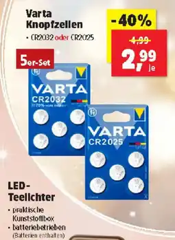 Thomas Philipps Varta Knopfzellen Angebot
