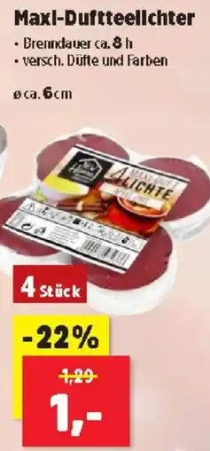 Thomas Philipps Maxi-Duftteellchter Angebot