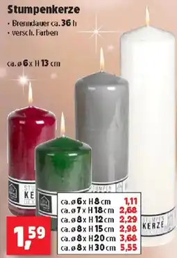 Thomas Philipps Stumpenkerze Angebot