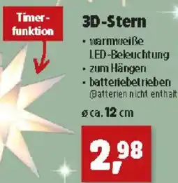 Thomas Philipps 3D-Stern Angebot