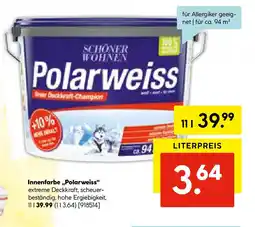 Hellweg Innenfarbepolarweiss Angebot