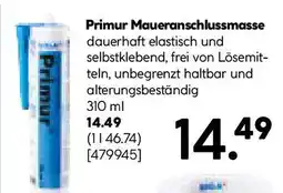 Hellweg Maueranschlussmasse primur Angebot