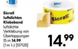 Hellweg Luftdichtes klebeband sicrall Angebot