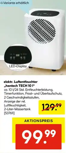 Hellweg Luftentfeuchter tech Angebot