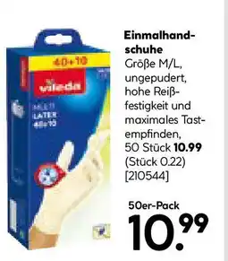 Hellweg Vileda Einmalhandschuh Multi Latex Angebot