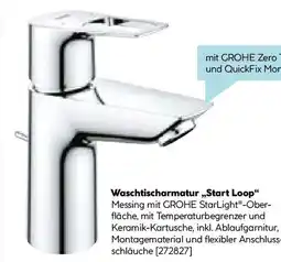 Hellweg Grohe waschtischarmatur start loop chrom Angebot