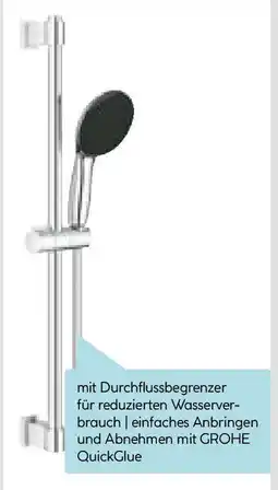 Hellweg Grohe brause-set vitalio start 110 chrom 1sfastfixation obere konsole variabel Angebot