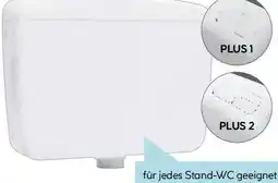 Hellweg Spülkasten plus 2 weiß Angebot