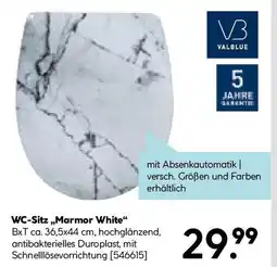 Hellweg Valblue WC-Sitz Marmor White Angebot