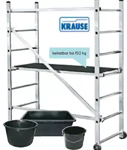 Hellweg Krause Alu-Leitergerüst CORDA Angebot