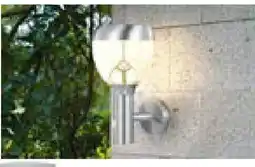 Hellweg Flector garten led-außenwandleuchte nina mit bewegungsmelder silber Angebot