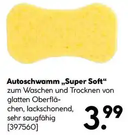 Hellweg Nigrin Auto-Schwamm Super Soft Angebot