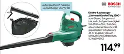 Hellweg Bosch elektro-laubsauger universalgardentidy 2300 Angebot