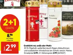 Hellweg Öl-Grablicht rot Angebot